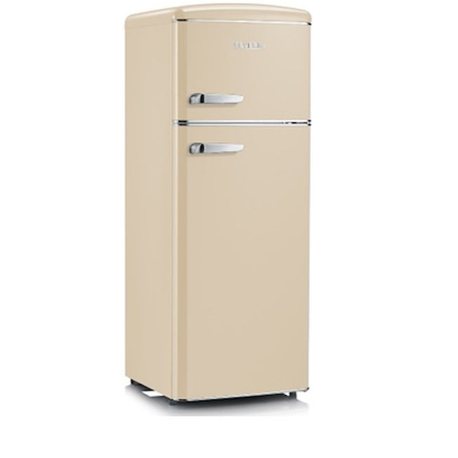SEVERIN FRIGO 2P. 206LT CE.E STATICO 3RIP. RETRO CREMAAttaccalaspina