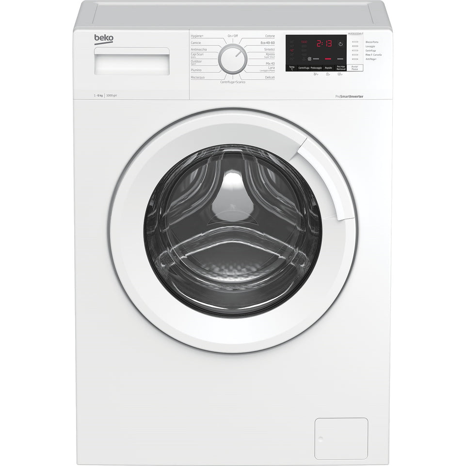 BEKO LAV.C/FRONT SLIM 40CM 6KG 1000GIRI CE.D INVERTERAttaccalaspina