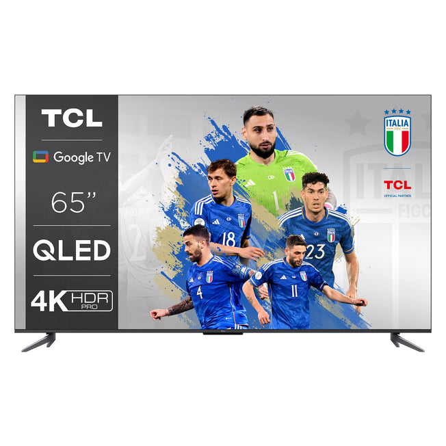 TCL TV QLED 65"UHD 4K 120HZ DVBT2/S2 SMART GOOGLEAttaccalaspina