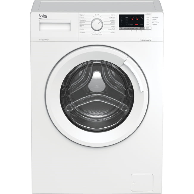 BEKO LAV.C/FRONT 8KG 1200GIRI CE.A INVERTER DISP.DIGITAttaccalaspina