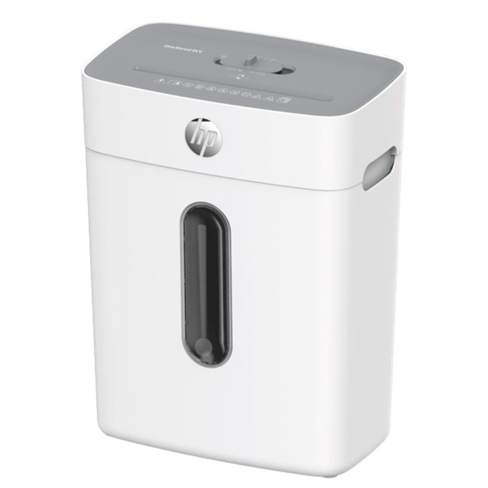 HP DISTRUGGIDOCUMENTI 8FOGLI 15LT TAGLIO CROCE WHITEAttaccalaspina