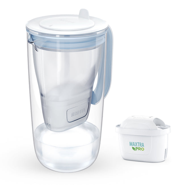 BRITA CARAFFA IN VETRO 2.5LT +1MAXTRA PROAttaccalaspina