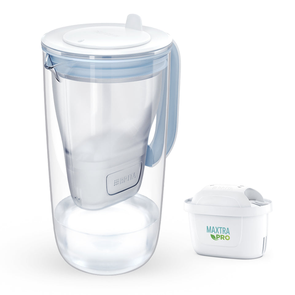 BRITA CARAFFA IN VETRO 2.5LT +1MAXTRA PROAttaccalaspina
