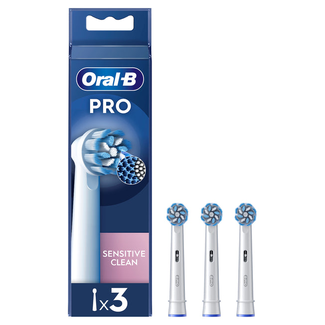 ORAL-B ACCESSORIO TESTINA XF SENSI 3PZAttaccalaspina
