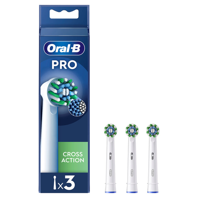 ORAL-B ACCESSORIO TESTINA XF CROSS 3PZAttaccalaspina