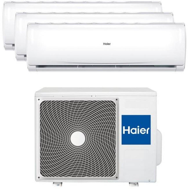 HAIER COND.TRIAL 2.6+3.5+3.5KW INV A++/A+R32 TRENDY WIFI Attaccalaspina