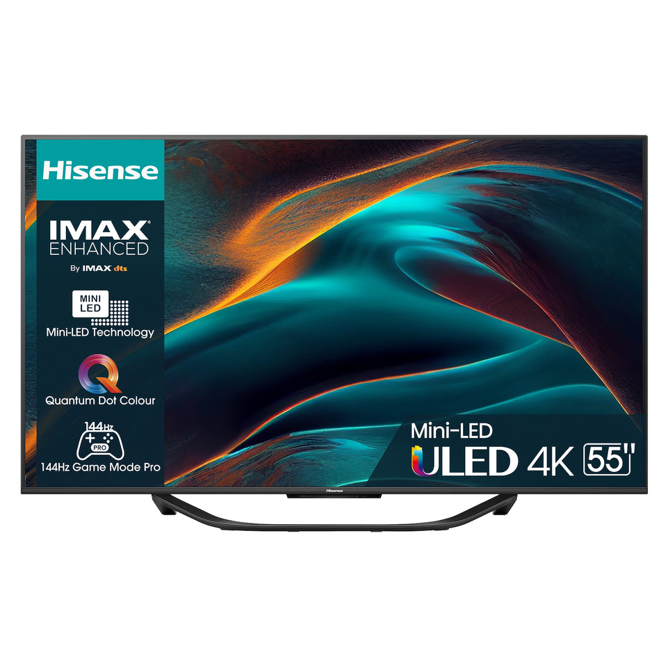 HISENSE TV MINILED 55"UHD 4K 144HZ DVBT2/S2 SMART VIDAAAttaccalaspina