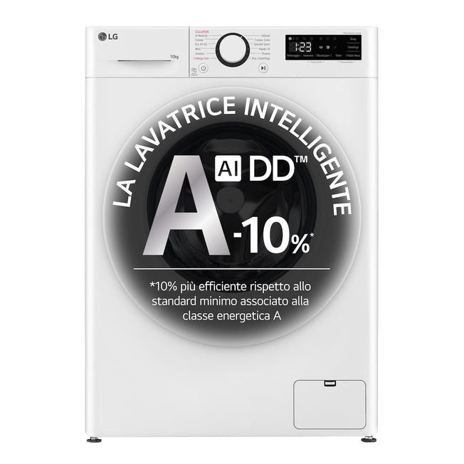 LG LAV.C/FRONT 10KG 1400G. CE.A-10% INV VAP WIFI AIDDAttaccalaspina