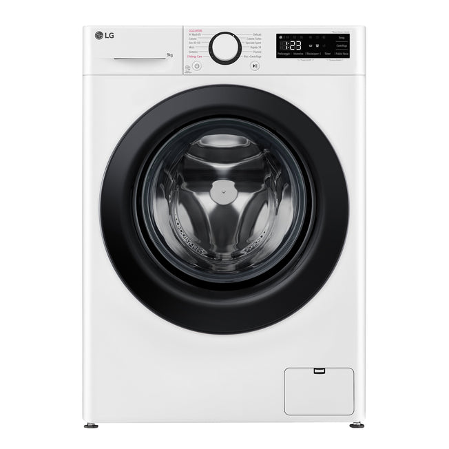 LG  LAV.C/FRONT 9KG 1400G. CE.A-10% INV. VAP. AIDDAttaccalaspina