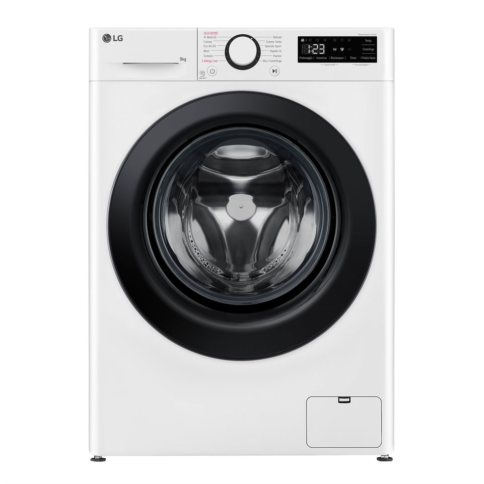 LG LAV.C/FRONT 9KG 1400G. CE.A-10% INV. VAP. AIDDAttaccalaspina