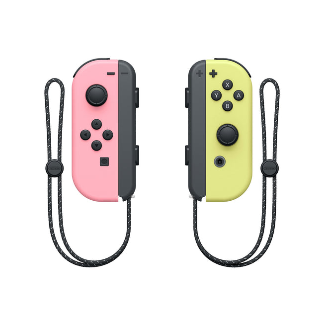 NINTENDO SET 2 JOY-CON PER NINT.SWITCH ROSA/GIALLO PASTELLOAttaccalaspina