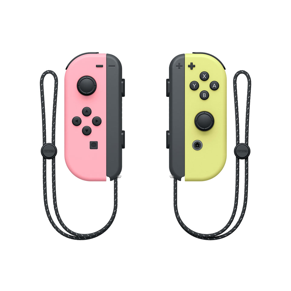 NINTENDO SET 2 JOY-CON PER NINT.SWITCH ROSA/GIALLO PASTELLOAttaccalaspina