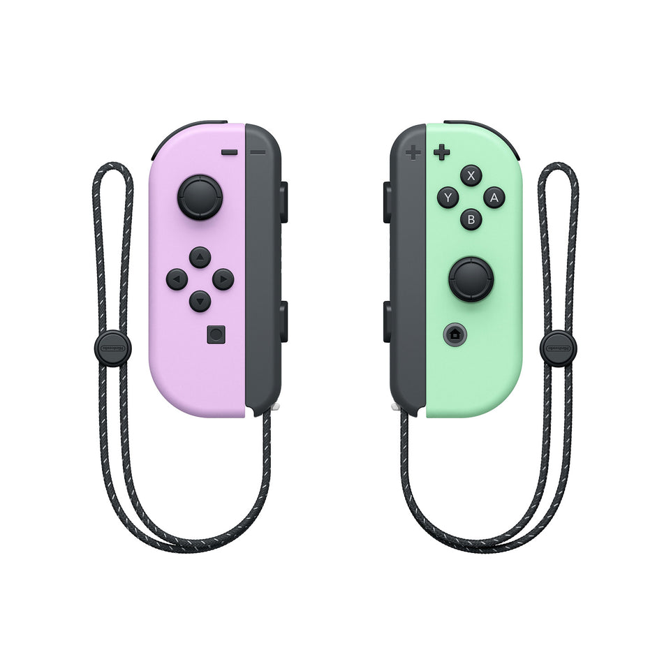 NINTENDO SET 2 JOY-CON PER NINT.SWITCH VIOLA/VERDE PASTELLOAttaccalaspina