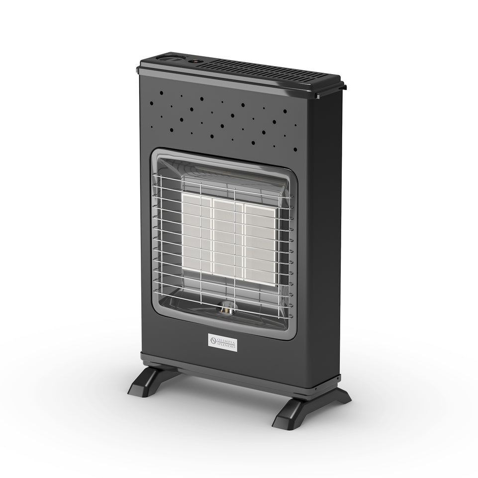 SPLENDID STUFA A METANO C/INFRAROSSI 4.2W 100MC STAT. NEROAttaccalaspina