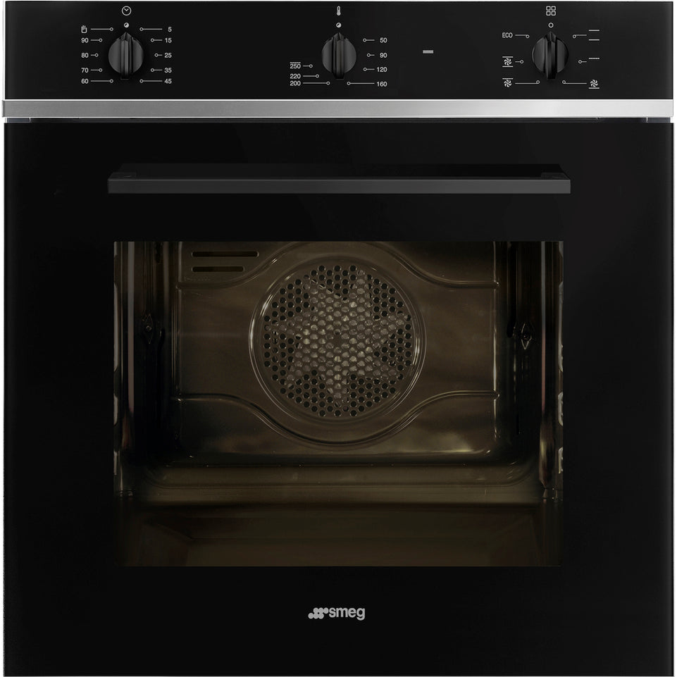 SMEG FORNO 60CM 70LT MULTIF.6 NEROAttaccalaspina