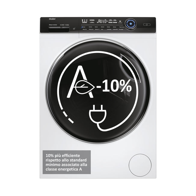 HAIER LAV.C/FRONT 9KG 1400G CE.A-10% D.LED AUTODOSE WIFIAttaccalaspina