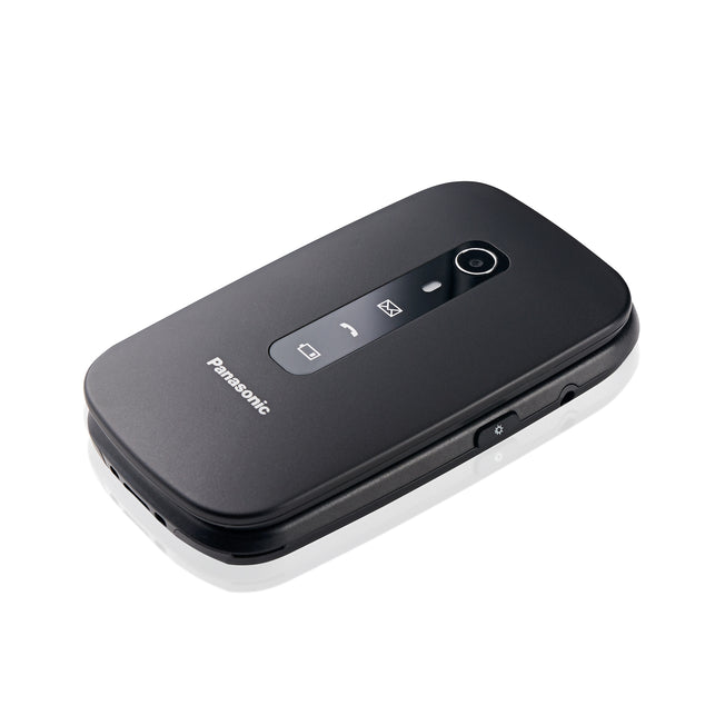 PANASONIC CELL.SENIOR 2.8" FLIP BT TASTO SOS 4G BLACKAttaccalaspina