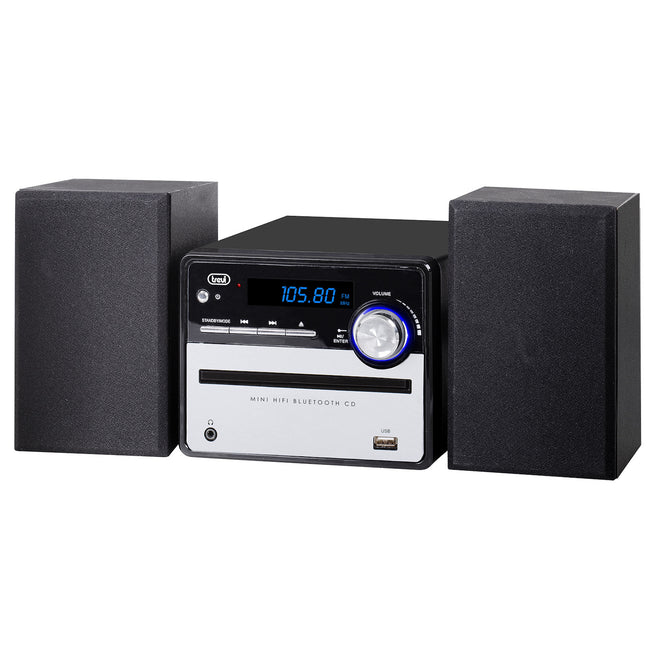 TREVI MINI HIFI 20W CD FM USB AUX BT HCX 10F6Attaccalaspina