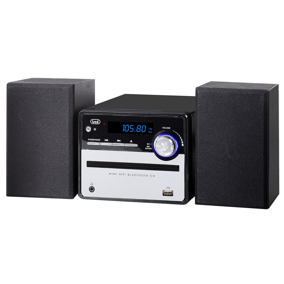 TREVI MINI HIFI 20W CD FM USB AUX BT HCX 10F6Attaccalaspina
