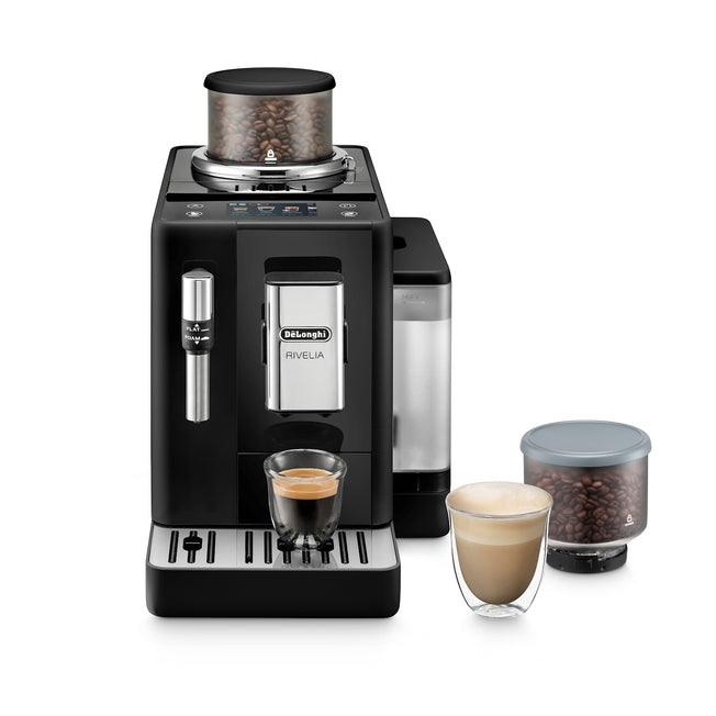 DE LONGHI M.CAFFE' AUTOMAT.1450W TFT 1.4L RIVELIA COFFEE BLKAttaccalaspina