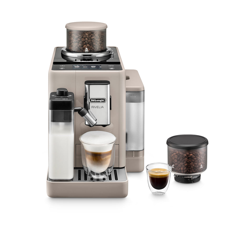 DE LONGHI M.CAFFE' AUTOMAT.1450W TFT 1.4L RIVELIA MILK BEIGEAttaccalaspina
