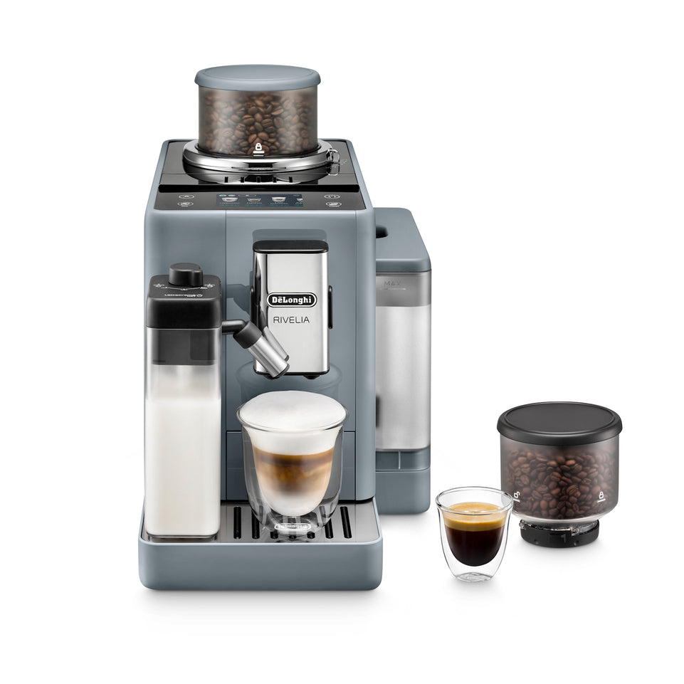 DE LONGHI M.CAFFE' AUTOMAT.1450W TFT 1.4L RIVELIA MILK GREYAttaccalaspina