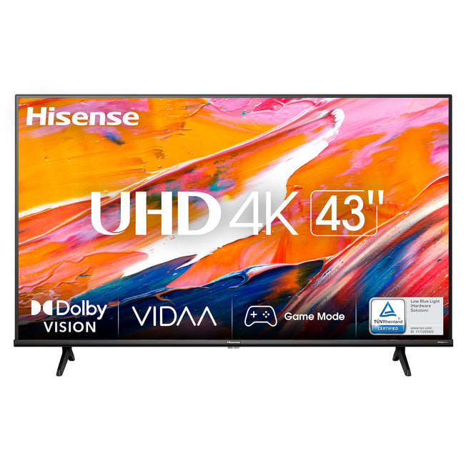 HISENSE TV LED 43"UHD 4K DVBT2/S2 SMART VIDAAAttaccalaspina