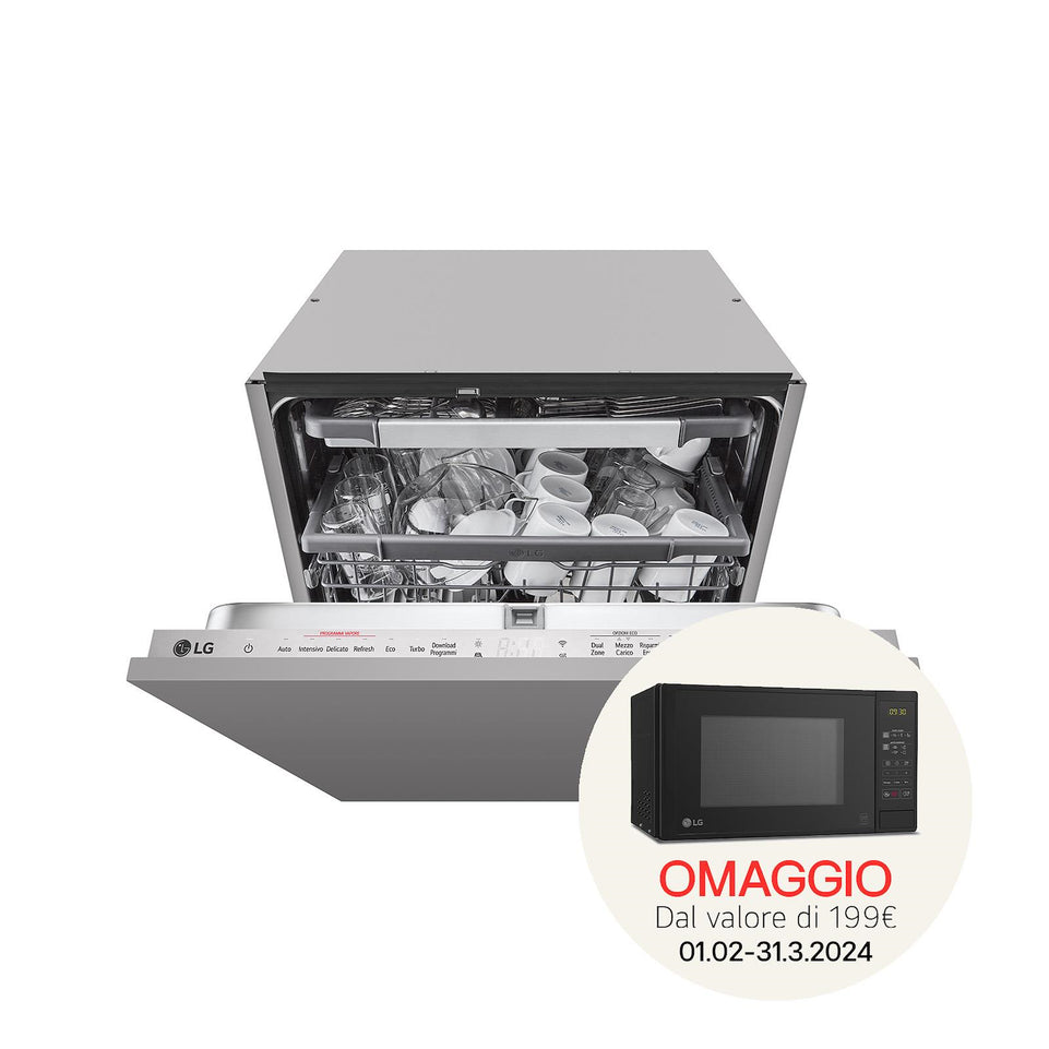 LG LAVAST.SC/TOT.60CM 14COP CE.B 3CEST. INV VAP WIFIAttaccalaspina