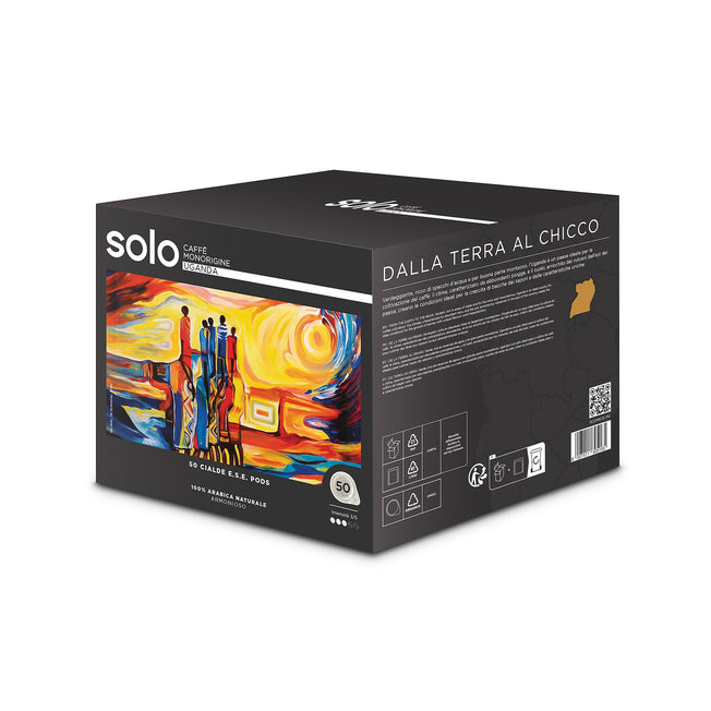 SOLO CIALDE CAFFE ESE MONORIGINE UGANDA 50PZAttaccalaspina