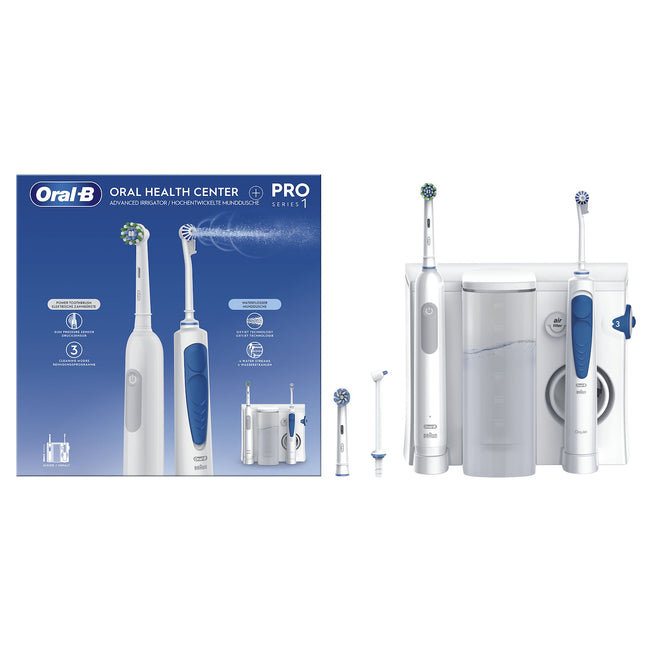 ORAL-B SPAZZ.ELETT. PRO1 +IDROPULSORE ORAL CENTERAttaccalaspina