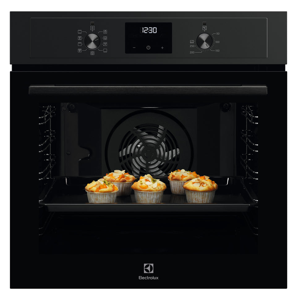 ELECTROLUX FORNO 60CM 72LT MULTIF.VAPORE PIZZA NEROAttaccalaspina