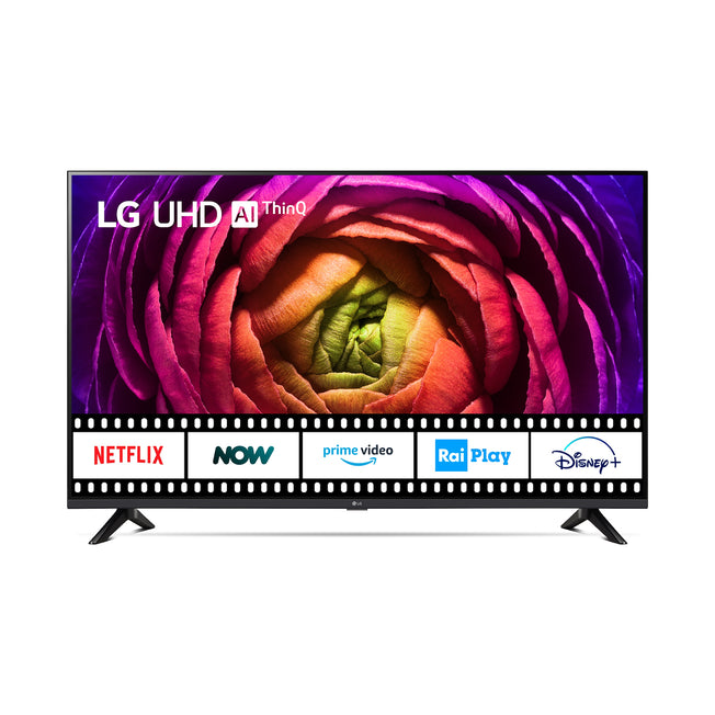 LG  TV LED 43"UHD 4K DVBT2/S2 SMART AI THINQAttaccalaspina