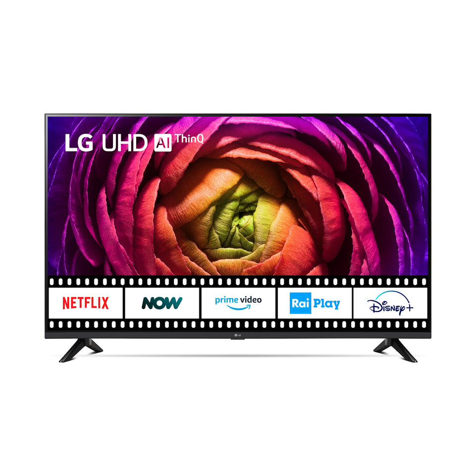 LG TV LED 43"UHD 4K DVBT2/S2 SMART AI THINQAttaccalaspina
