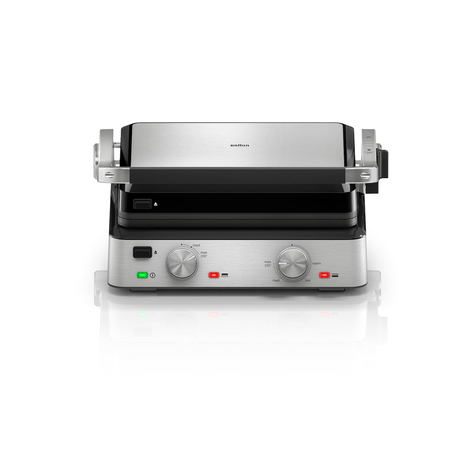 BRAUN GRILL DA CONTATTO 2000W 3IN1 INOXAttaccalaspina