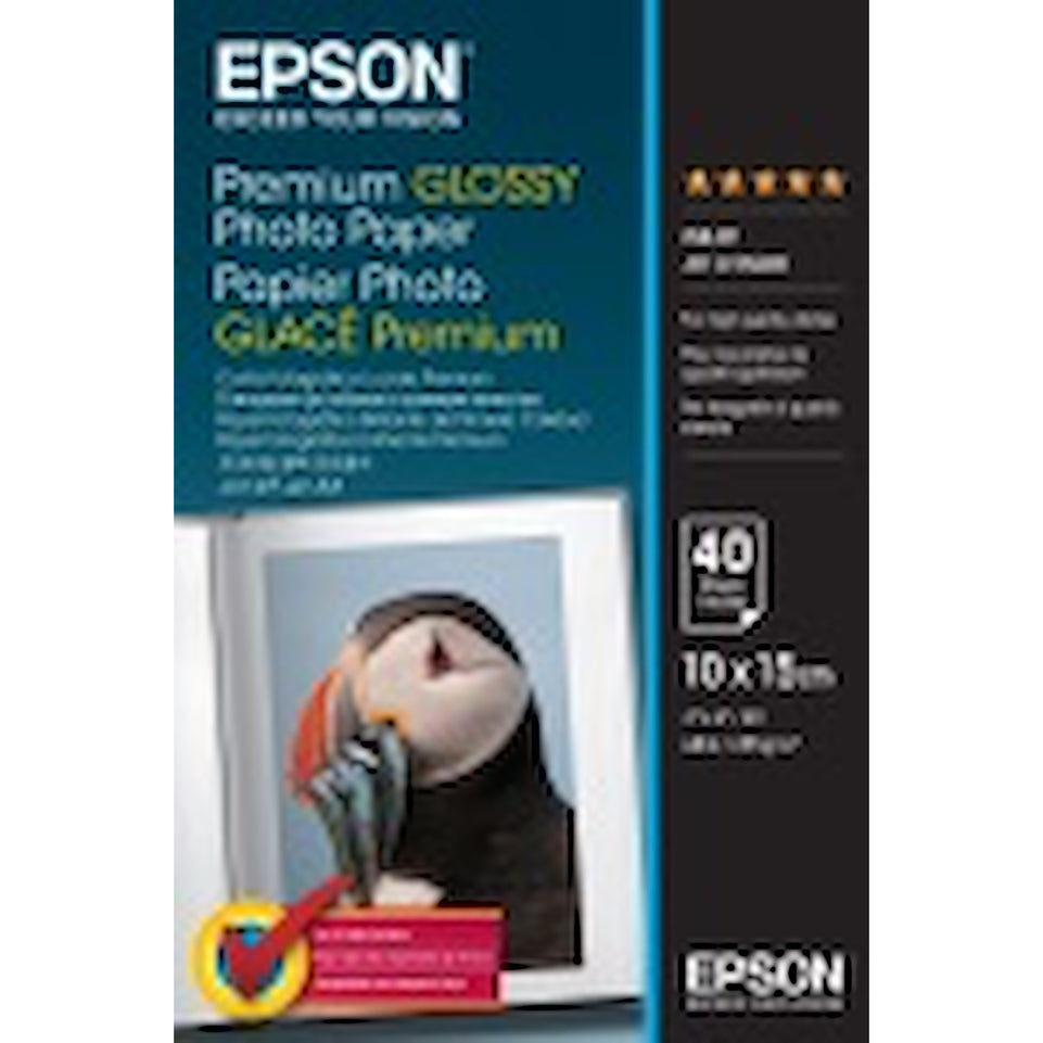 EPSON CARTA FOTO LUCIDA PREMIUM 10X15 40 FOGLIAttaccalaspina
