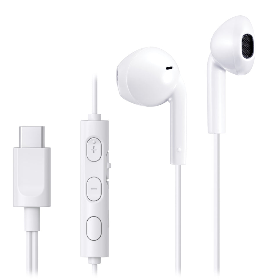 JVC CUFFIA AURIC. EARBUDS C/MIC. UBS-C WHITEAttaccalaspina