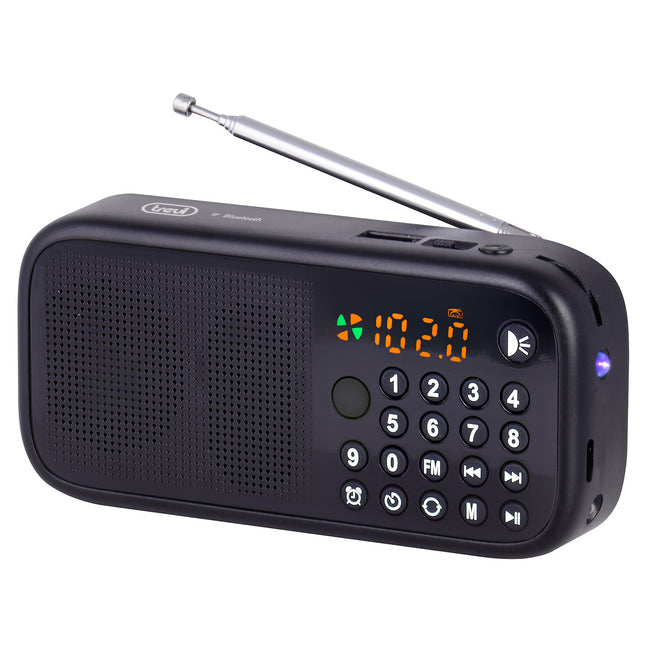 TREVI RADIOSVEGLIA PORT. FM BT USB SD 7F40 BTAttaccalaspina