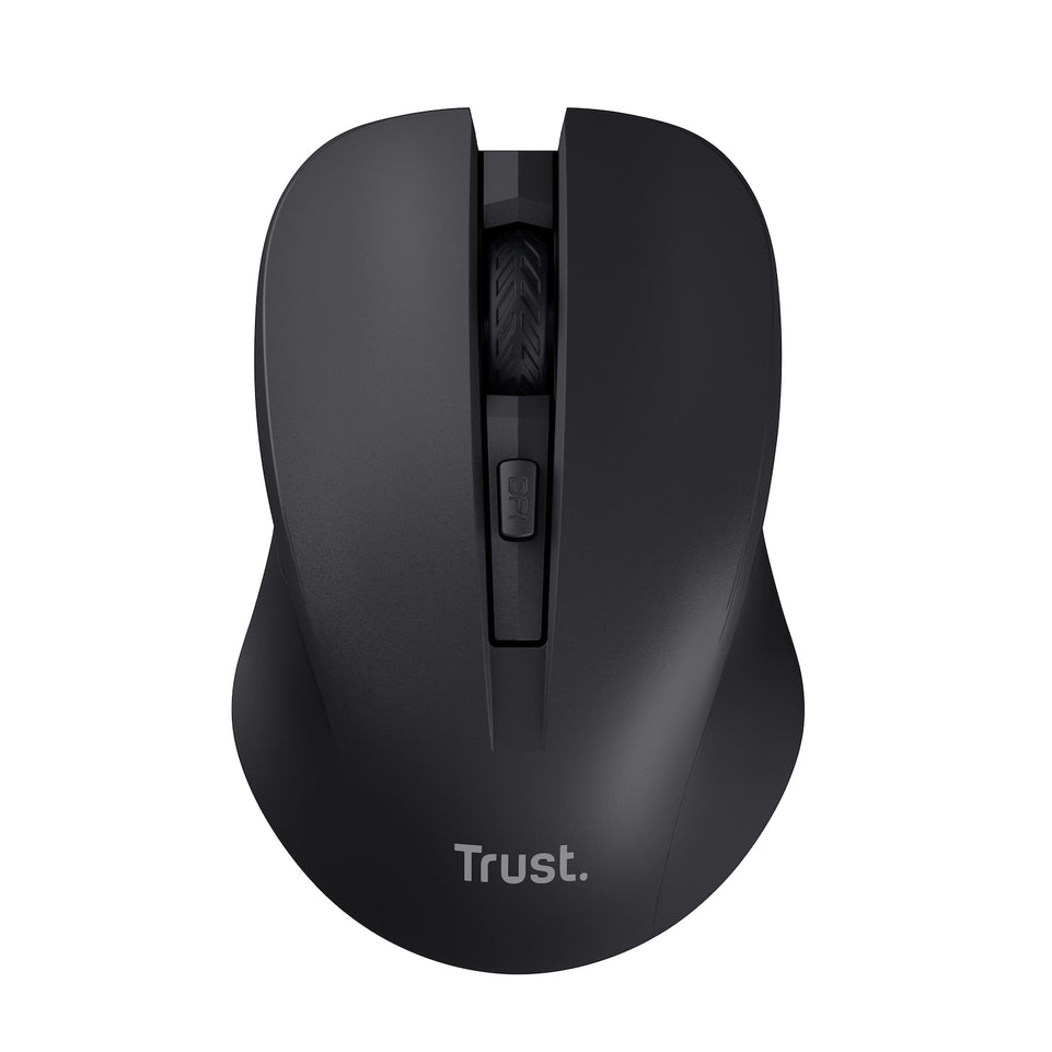 TRUST MOUSE WIRELESS MYDO SILENT ECO BLACKAttaccalaspina