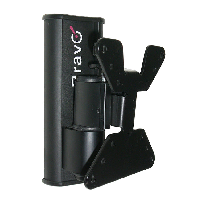 BRAVO SUPPORTO ALLUMINIO 15"30" SNODO BLACKAttaccalaspina