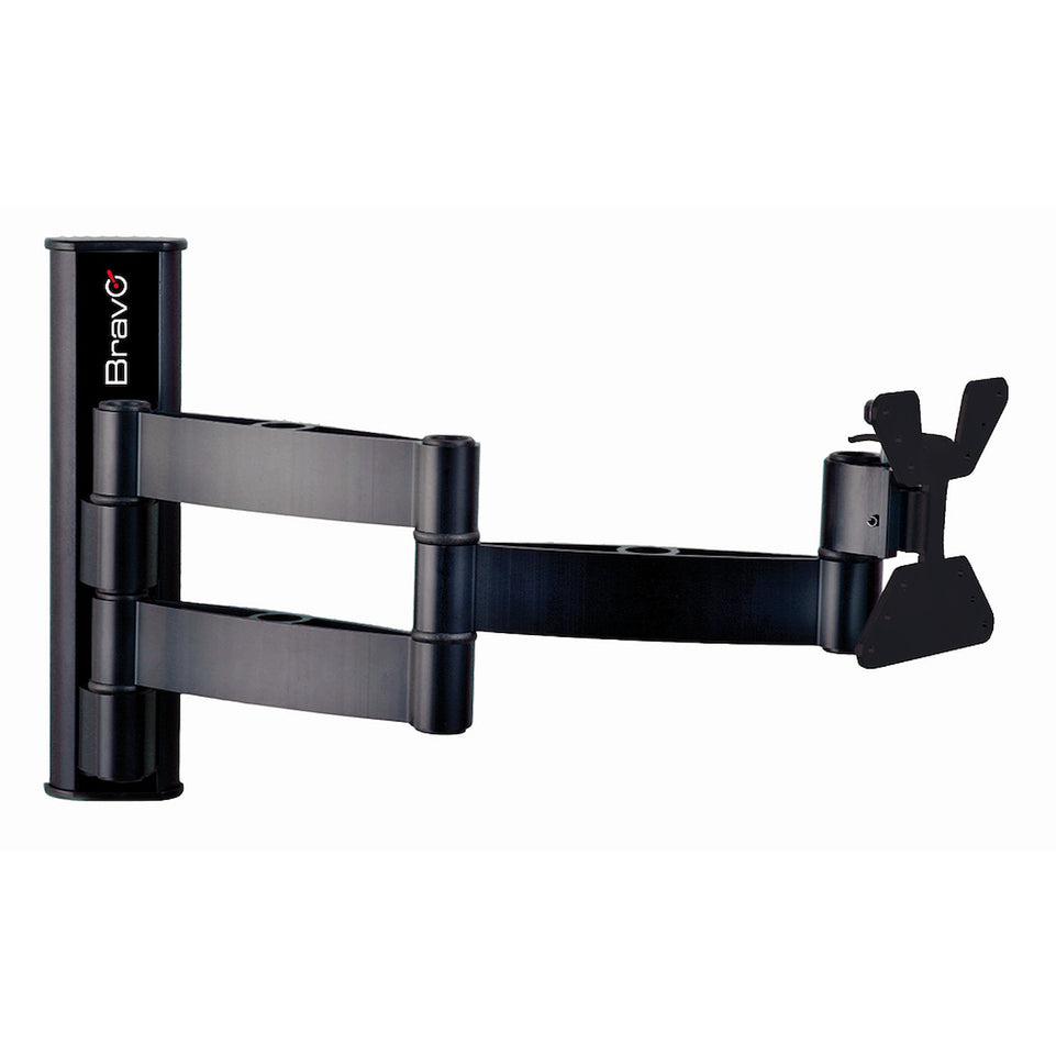 BRAVO SUPPORTO ALLUMINIO 15-30" 3SNODI NEROAttaccalaspina