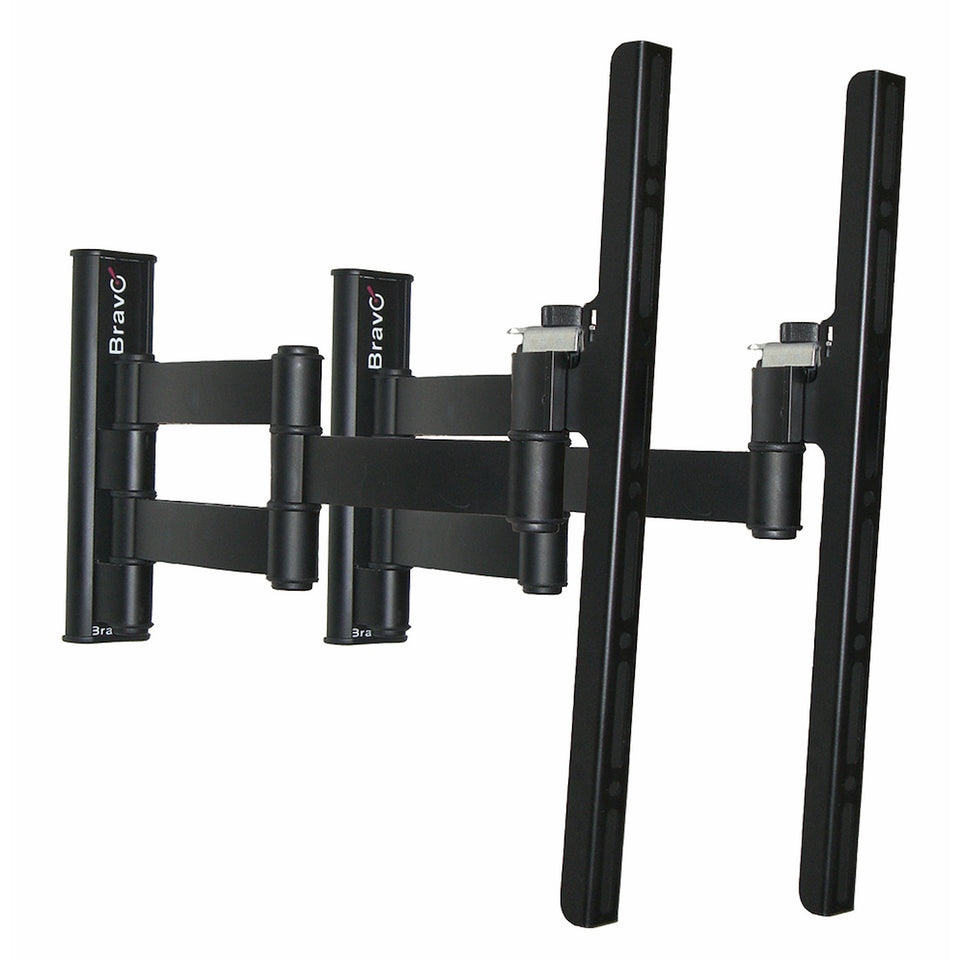 BRAVO SUPPORTO ALL. 32-42" 3SNODI 2BRACCI NEROAttaccalaspina