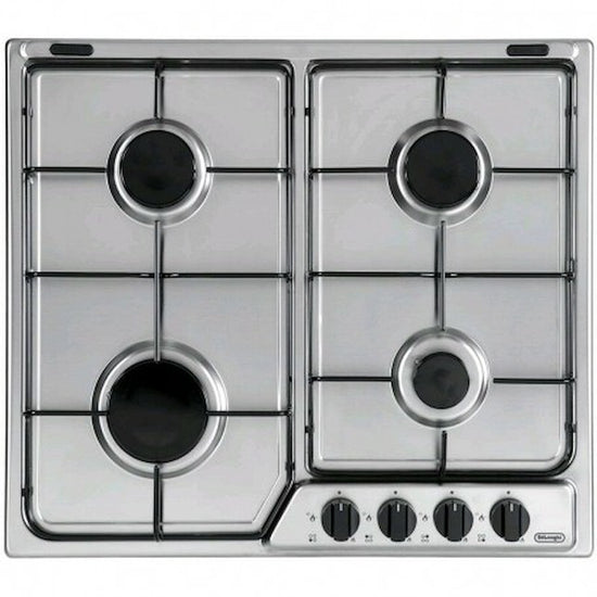 DE LONGHI P.COTT.GAS 60CM 4F COM.FRONTALI INOXAttaccalaspina