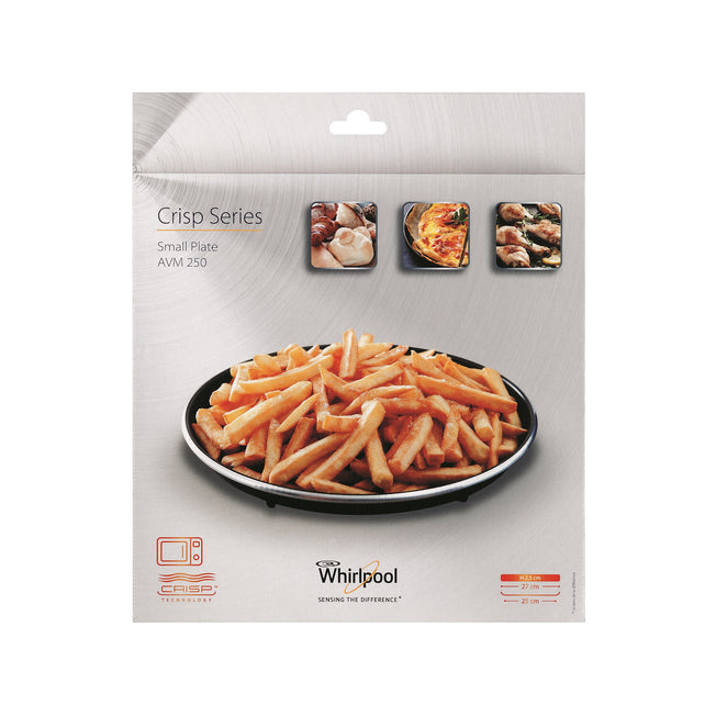 WHIRLPOOL PROFESSIONAL PIATTO CRISP DIAM.25CM ANTIAD. PER FORNI M/OAttaccalaspina