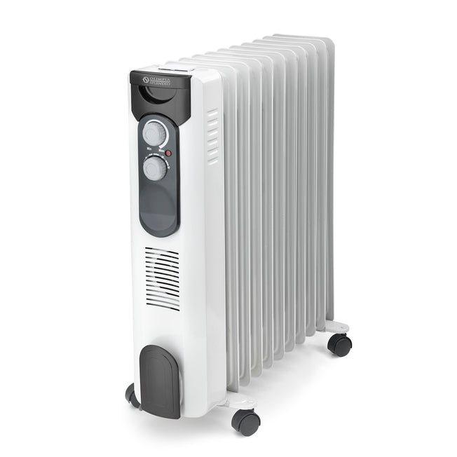 SPLENDID RADIATORE A OLIO 2500W 3LIV.POT+ECO RUOTE BIANCOAttaccalaspina