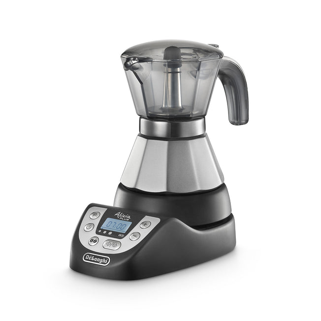 DE LONGHI MOKA EL.1/2TAZ.TIMER FUNZ.ORZO ALICIA PLUS INOXAttaccalaspina