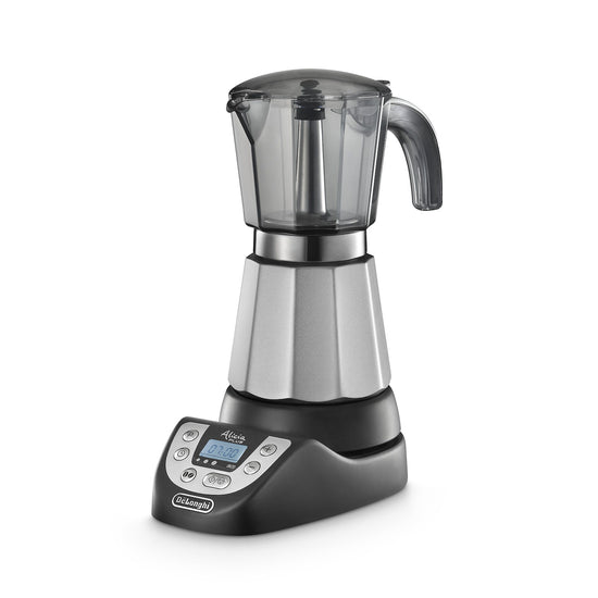 DE LONGHI MOKA EL. 3/6TAZ.TIMER FUNZ.ORZO ALICIA PLUS INOXAttaccalaspina