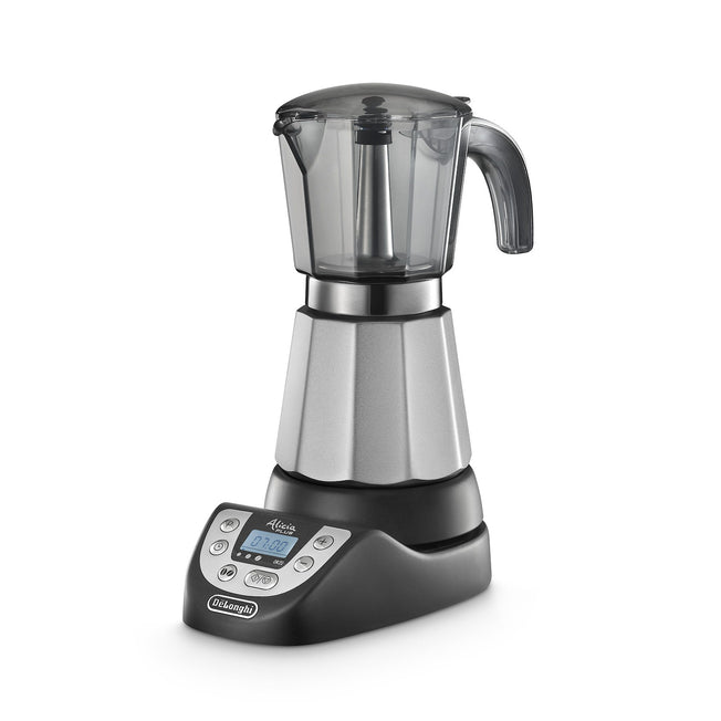DE LONGHI MOKA EL. 3/6TAZ.TIMER FUNZ.ORZO ALICIA PLUS INOXAttaccalaspina