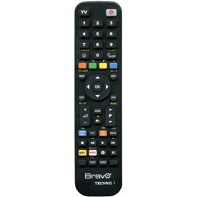 BRAVO TELECOMANDO PER TV/DVD/VCR/DTT/SATAttaccalaspina