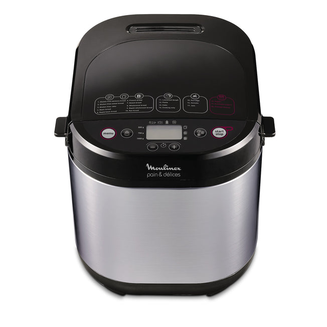 MOULINEX MACCH.PANE 650W FINO 1KG 17PROG. GRIGIOAttaccalaspina