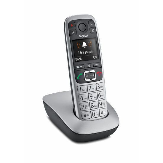 GIGASET CORDLESS 1.8" V.VOCE MEM.150NUM. SOS ECO PL.GREYAttaccalaspina